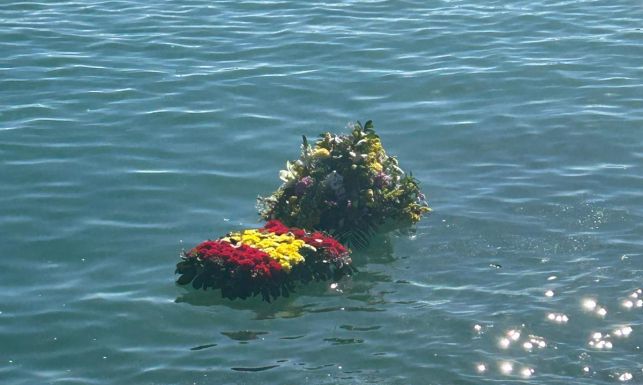 Homenaje en Barbate a los guardias civiles asesinados.