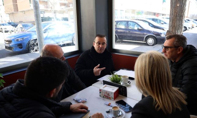 Reunión AUGC Toledo con el Partido VOX para buscar soluciones habitacionales a los guardias civiles desalojados de la Comandancia de Toledo.