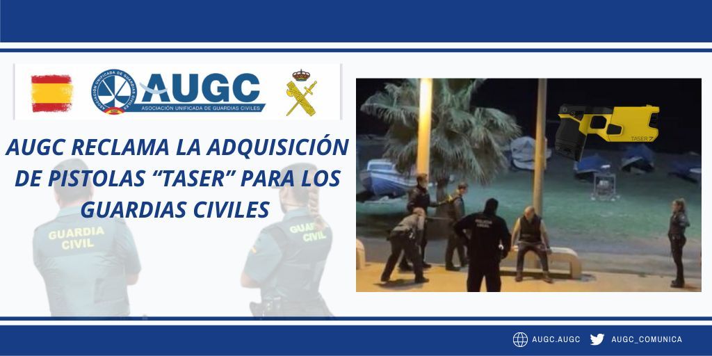 El 87% de las personas apoya la utilización de pistolas Taser en las  fuerzas policiales